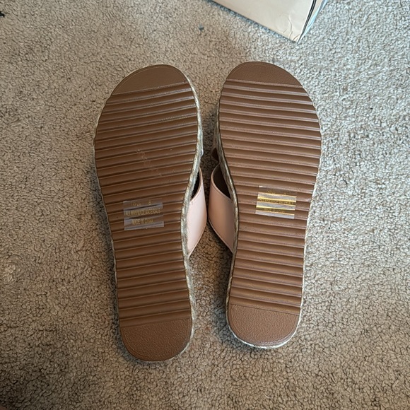 Nude Kayleen by Los Angeles wedge sandal - Picture 4 of 5